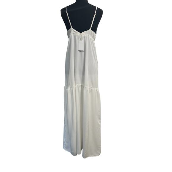 NWT! L*Space Victoria Coastal Beachy Maxi Dress in Cream - Size Large - Picture 11 of 12